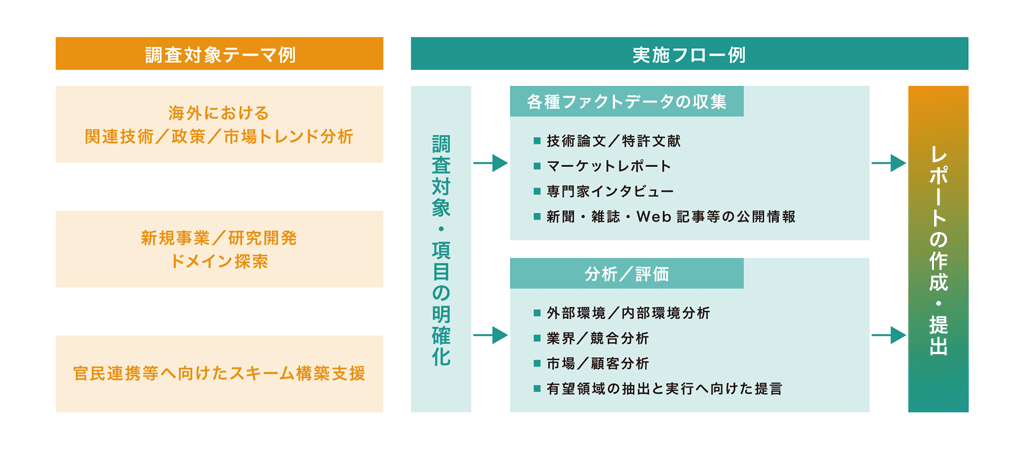 実施フロー例